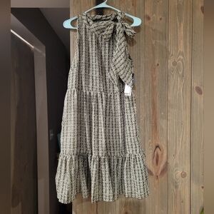 Chiffon pattern dress